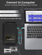 Load image into Gallery viewer, Gracioso Cassette Player Converter, Portable Cassette to MP3 Music via U Disk/SD Card or PC, Record to Cassettes/USB/SD Card via Mic,Cassette Tape Player with Headphone Jack,Retractable Handle
