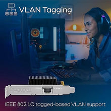 Load image into Gallery viewer, TRENDnet 10 Gigabit PCIe Network Adapter, Converts A PCIe Slot Into A 10G Ethernet Port, Supports 802.1Q Vlan, Includes Standard &amp; Low-Profile Brackets, PCIe 2.0, PCIe 3.0, Silver, TEG-10GECTX
