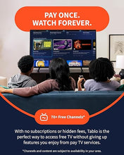 Load image into Gallery viewer, Tablo 4th Gen 2-Tuner Over-The-Air (OTA) DVR - Watch, Pause &amp; Record Live TV, News, Sports &amp; Movies Throughout Your Home Over Wi-Fi - Pairs w/Any TV Antenna - 50+ Hrs Recording - No Subscriptions
