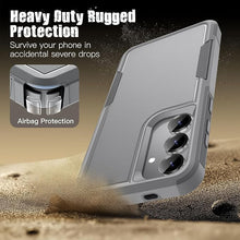 Load image into Gallery viewer, JETech Case for Samsung Galaxy S25+ / S25 Plus 5G, Heavy Duty Dual-Layer Protection, Rugged Tough Shockproof Phone Cover with Matte Design (Silver Shadow)
