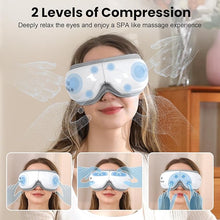 Load image into Gallery viewer, TOLOCO Eye Massager with Heat, Heated Eye Mask with Bluetooth Music for Migraines, Face Massager for Relax and Improve Sleep, Reduce Eye Strain, Relaxation Gifts for Women/Men, Birthday, Wedding Gifts
