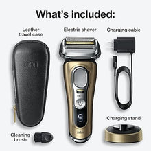 Load image into Gallery viewer, Braun Series 9 Pro 9419s Electric Shaver for Men, Holiday Gifts for Men, Wet &amp; Dry Shave, Shaving Kit with 4+1 Head with ProLift Trimmer
