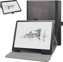 Load image into Gallery viewer, Bige for BOOX Tab Ultra Case,BOOX Tab Ultra C Case,PU Leather Folio 2-Folding Stand Cover for BOOX Tab Ultra/BOOX Tab Ultra C 10.3&quot; ePaper Tablets,Black
