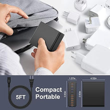 Load image into Gallery viewer, 380W USB C Charger,10-Port USB C Charging Station GaN III Fast Charging Station Hub Laptop Adapter for MacBook Pro/Air,iPad,iPhone,Dell XPS,Samsung Galaxy (Black)
