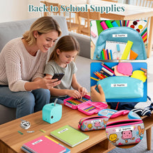 Load image into Gallery viewer, Phomemo Label Maker Machine with Tape, P12 Bluetooth Mini Label Makers Thermal Transfer Ribbon Printer Machine with Typewriters Templates for Home, School, Clothes, Gift Wrapping, Office, Green
