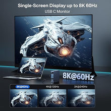 Load image into Gallery viewer, ACASIS Thunderbolt 4 Dock - 21 Ports,MacBook Pro Docking Station Dual Monitor?8K60Hz HDMI, 2.5 GbE Ethernet, SD/TF 4.0, 10Gbps USB C/A 3.2 Gen2, 3.5mm Audio, 40Gbps Dock for Mac M1/M2/M3 Pro/Max
