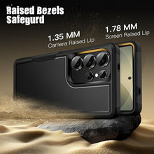 Load image into Gallery viewer, JETech Case for Samsung Galaxy S25 Ultra 5G, Heavy Duty Dual-Layer Protection, Rugged Tough Shockproof Phone Cover with Matte Design (Titanium Black)
