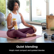 Load image into Gallery viewer, Ninja Blast Portable Blender, Cordless, 18oz. Vessel, Personal Blender For-Shakes and Smoothies, BPA Free, Leakproof-Lid and Sip Spout, USB-C Rechargeable, Dishwasher Safe, Lemon Meringue, BC151LB
