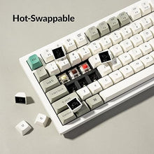 Load image into Gallery viewer, Keychron Q6 Max QMK/VIA Bluetooth Wireless /2.4 GHz/USB-C Wired Custom Mechanical Keyboard, Full Size Programmable Knob RGB Backlit Hot-Swappable Gateron Brown Switch for Mac Windows Linux - White

