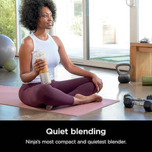 Load image into Gallery viewer, Ninja Blast Portable Blender, Cordless, 18oz. Vessel, Personal Blender For-Shakes and Smoothies, BPA Free, Leakproof-Lid and Sip Spout, USB-C Rechargeable, Dishwasher Safe Parts, Vanilla Bean, BC151VB
