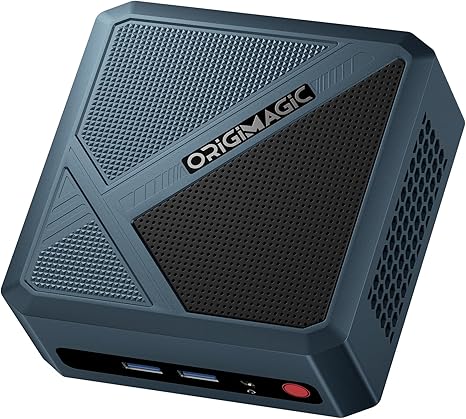 N1 Mini PC Gaming, AMD Ryzen 7 5825U Mini Desktop Computer 32GB DDR4 1TB SSD 2.5G LAN Mini PC Windows 11 Pro/WiFi 6E, BT 5.2, USB3.2, USB-C, HDMI 2.0