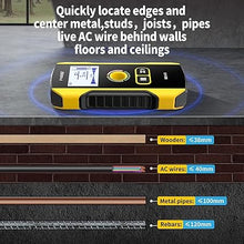 Load image into Gallery viewer, Multi Function Stud Finder Wall Scanner Magnetic Or Non-magnetic Study Finder Wall Detector Wire Metal Rebar Detector High Precision Bearing Wall Dark Line Scanning

