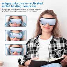 Load image into Gallery viewer, Upgraded Eye Mask Massager with Heat Compression - FSA HSA Approved - Reduces Migraines, Dark Circles Dry Eye - Improves Sleep
