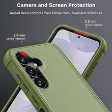 Load image into Gallery viewer, M MYBAT PRO Maverick Series for Samsung Galaxy S25 Plus Case with Belt Clip Holster, 6.7 inch, Heavy Duty Military Grade Drop Protective Case with 360° Rotating Stand (No Screen Protector) Army Green
