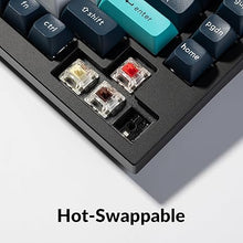 Load image into Gallery viewer, Keychron Q1 Max RGB QMK/VIA Custom Mechanical Keyboard, Hot-Swappable Full Metal Programmable Knob with Gateron Jupiter Brown Switch, 2.4 GHz/Bluetooth/Wired Gaming Keyboard for Mac Windows Linux
