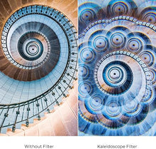 Load image into Gallery viewer, K&amp;F Concept 58mm Kaleidoscope Filter, Special Effects Filter Prism Crystal Glass with Multi Refraction Subjects for Camera Lens
