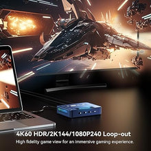 Load image into Gallery viewer, ANYOYO 4K@60Hz HDMI Capture Card, USB3.0 Game Capture Video, 4K@60FPS HD Recording, High-Speed Data Transfer, Game Capture,Video Capture Applicable for Live Game Streaming, Screen Sharing
