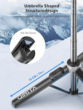 Load image into Gallery viewer, Selfie Stick &amp; Phone Tripod, All in 1 Selfie Stick Tripod with Remote, Phone Travel Tripod Stand for Video Recording, Live Streaming, Photograph, Group Photo, Vlog Compatible with All Cellphones
