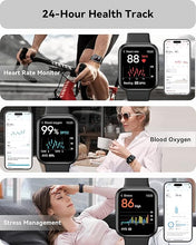 Load image into Gallery viewer, ENOMIR Smart Watch for Men Women(Answer/Make Call), Alexa Built-in,Fitness with Heart Rate SpO2 Sleep Monitor 100 Sports 5ATM Waterproof Activity Trackers and Smartwatches iOS&amp;Android Phones
