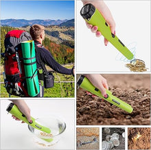 Load image into Gallery viewer, Dmyond Metal Detector Pinpointer, Professional Waterproof Handheld Pin Pointer Wand, Search Treasure Pinpointing Finder Probe with 9V Battery for Adults, Kids - Green
