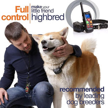 Load image into Gallery viewer, Dog Training Collar - Shock Collar for Large Medium Small Dogs - Behavior Electronic Collar with Remote Control 1000 feet - Rechargeable and IP67 Waterproof - Beep Vibration Safe Shock Modes
