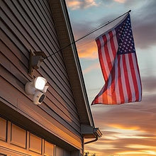 Load image into Gallery viewer, Night Owl Outdoor Floodlight Deterrence Camera with 2-Way Audio and 64GB microSD Card
