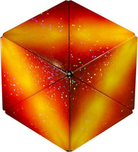 Load image into Gallery viewer, SHASHIBO Shape Shifting Box - Award-Winning, Patented Fidget Cube w/ 36 Rare Earth Magnets - Transforms Into Over 70 Shapes, Download Fun in Motion Toys Mobile App (Holographic - Solar)
