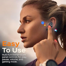 Load image into Gallery viewer, TREBLAB X8 - True Wireless Earbuds, Active Noise Cancelling, Exceptional Sound, Dual ENC Mics for Calls, IPX5, 40H Play, Comfortable Fit for Sports, Work, Travel, Gym. Bluetooth 5.4 Wireless Earbuds
