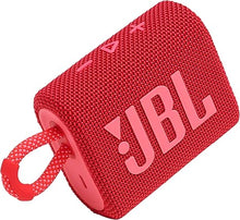 Load image into Gallery viewer, JBL Go 3 - Portable Mini Bluetooth Speaker, big audio and punchy bass, IP67 waterproof and dustproof, 5 hours of playtime, speaker for home, outdoor and travel (Red)
