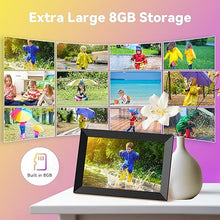 Load image into Gallery viewer, Digital Picture Frame 10.1 Inch WiFi Digital Photo Frame 1280 * 800 HD IPS Touch Screen,Auto Rotation,Share Photos Or Videos for Via APP (2 Pack)
