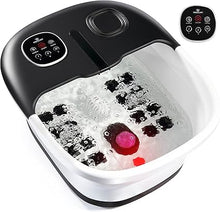 Load image into Gallery viewer, Medical king Foot Spa with Heat and Massage and Jets Includes A Remote Control A Pumice Stone Collapsible Massager with Bubbles and Vibration
