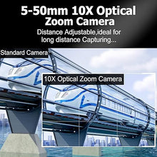 Load image into Gallery viewer, 260fps Variable Focus Camera Optical Zoom Webcam,2mp FHD 1080P Varifocal Web Cam Manual Zoom Lens Webcamera,Raspberry Pi Mac Vari-Focus USB Web Camera,Close-up Monitoring Varifocal Cameras
