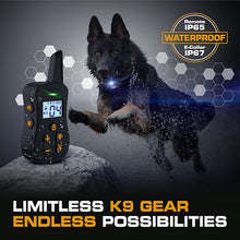 Load image into Gallery viewer, INVIROX Dog Shock Collar [Ultra K9] 124 Training Levels, 4 Powerful Modes with Night-Light and ¾ Mile Range 100% Safe Dog Training Collar for Large Dogs IP67 Waterproof
