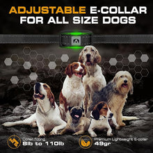 Load image into Gallery viewer, INVIROX Dog Training Collar [2025 Edition] 123 Levels Dog Training Collar with Remote 1100yd Range E Collar for Dogs Training 100% Waterproof Rechargeable, Manual Bark Collar for Large Dog
