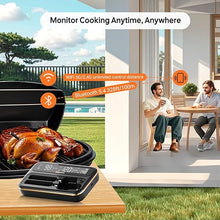 Load image into Gallery viewer, Inkbird 5G WiFi Wireless Meat Thermometer for BBQ/Gril/Oven/Smoker/Rotisserie, Unlimited Remote Control of Bluetooth 5.4 Meat Thermometer with 2 White &amp; Black Probes
