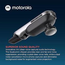 Load image into Gallery viewer, Motorola Bluetooth Earpiece HK500 in-Ear Wireless Mono Headset with Mic for Clear Phone Calls - Smart Touch/Voice Control, Noise Cancelling Microphone, Multipoint Connectivity, Long Battery Life
