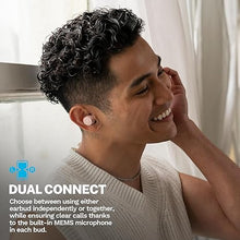 Load image into Gallery viewer, JLab Go Air Tones+ True Wireless Earbuds Designed with Auto On and Connect, Touch Controls, 32+ Hours Bluetooth Playtime, EQ3 Sound, and Dual Connect, Natural Earthtone Color (474 C)
