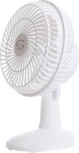 Load image into Gallery viewer, Genesis 6-Inch Clip Convertible Table-Top &amp; Clip Fan Two Quiet Speeds - Ideal For The Home, Office, Dorm, More Off White
