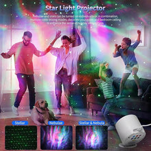 Load image into Gallery viewer, Star Projector, Galaxy Projector, Remote Control &amp; Timer Galaxy Light, LED Nebula Night Light Projector for Adults Bedroom Decoration, Party, Birthday, Christmas,Valentine's Day,Room Decor
