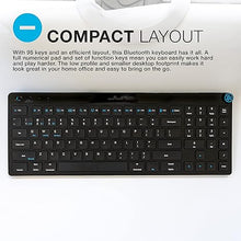 Load image into Gallery viewer, JLab JBuds Wireless Keyboard, Black, 95 Keys, Connect Via Bluetooth or USB Wireless Dongle, Multi-Device Toggle, Soft Touch Keys, Smart Media Knob, Custom User Profiles, Rechargeable (1 Pack)
