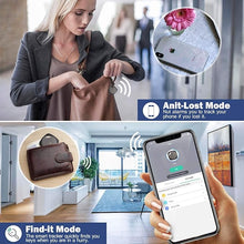 Load image into Gallery viewer, Focus Key Finder Smart Tracker Anti-Lost Alarm Item Locator Wireless for Key Phone Wallet Pet Bluetooth Tracking Device with Replaceable Battery (Black, 1 Pack)
