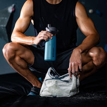 Load image into Gallery viewer, Stanley IceFlow Stainless Steel Bottle with Straw, Vacuum Insulated Water Bottle for Home, Office or Car, Reusable Leak Resistant Cup with Straw and Handle, Aloe, 22OZ
