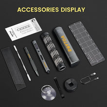 Load image into Gallery viewer, 81-in-1 Mini Electric Screwdriver Set with 4 Torque Settings?3.7V Precision Screwdriver Set,500mAh Battery Cordless Screwdriver Repair Tool Set for,Electronics,Watches,Glasses,Cameras
