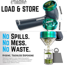 Load image into Gallery viewer, Mamba Original 1g Gray USB Electric Herb Grinder. Small Portable Metal Herbal Grinder Machine &amp; Spice Mill for the Kitchen
