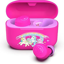 Load image into Gallery viewer, JLab Go Air Pop True Wireless Bluetooth Earbuds &amp; Charging Case, My Little Pony, Dual Connect, IPX4 Sweat Resistance, Bluetooth 5 Connection, 3 EQ Sound Settings Signature, Balanced, Bass Boost
