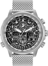 Load image into Gallery viewer, Citizen Eco-Drive Atomic Timekeeping Pilot Watch with Chronograph, Power Reserve, and Luminous Hands/Markers
