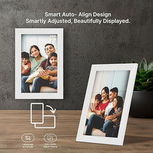 Load image into Gallery viewer, Avyona 10.1” Smart WiFi Digital Photo Frame | HD IPS Touchscreen | 32GB Storage | Frameo App for Instant Wireless Photo &amp; Video Sharing | Auto-Rotate | Ideal Gift for Family &amp; Friends – Frost White
