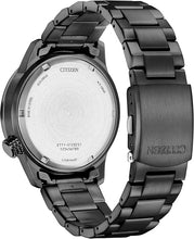 Load image into Gallery viewer, Citizen Men's Eco-Drive Weekender Avion Field Watch in Black IP Stainless Steel, Black Dial (Model: BM7555-59E)
