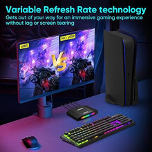Load image into Gallery viewer, 4K 60fps HDMI Video Game Capture and Passthrough Support HDR &amp; VRR,1080P 120fps Capture for Games Console Live Streaming and Video Recording in 4K
