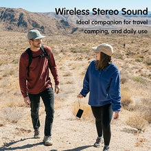 Load image into Gallery viewer, Bluetooth Speaker,MusiBaby Speaker,Wireless,Outdoor, Waterproof,Portable Speaker,Dual Pairing, Bluetooth 5.0,Loud Stereo,Booming Bass,24H Playtime for Home&amp;Party, (BLK)
